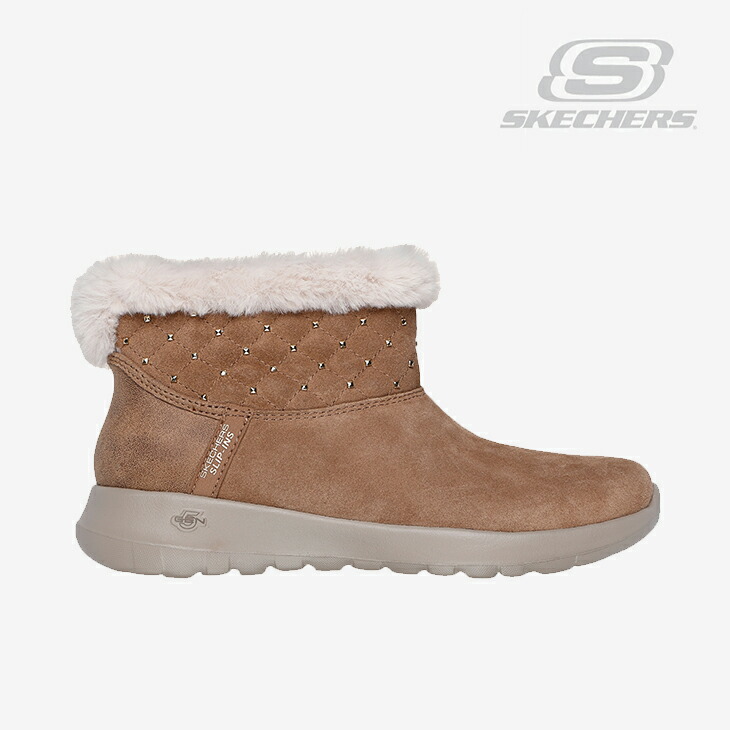 楽天市場】＊SKECHERS｜W Slip-Ins On-The-Go Joy Cozy Shimmer Boot