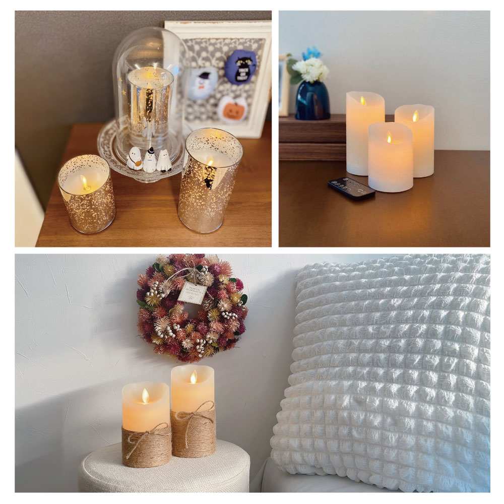 楽天市場】【☆即納☆】 キャンドル LEDキャンドルライト LED