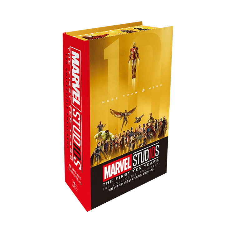 楽天市場】マーベル 10周年記念ポストカード集（100枚1セット