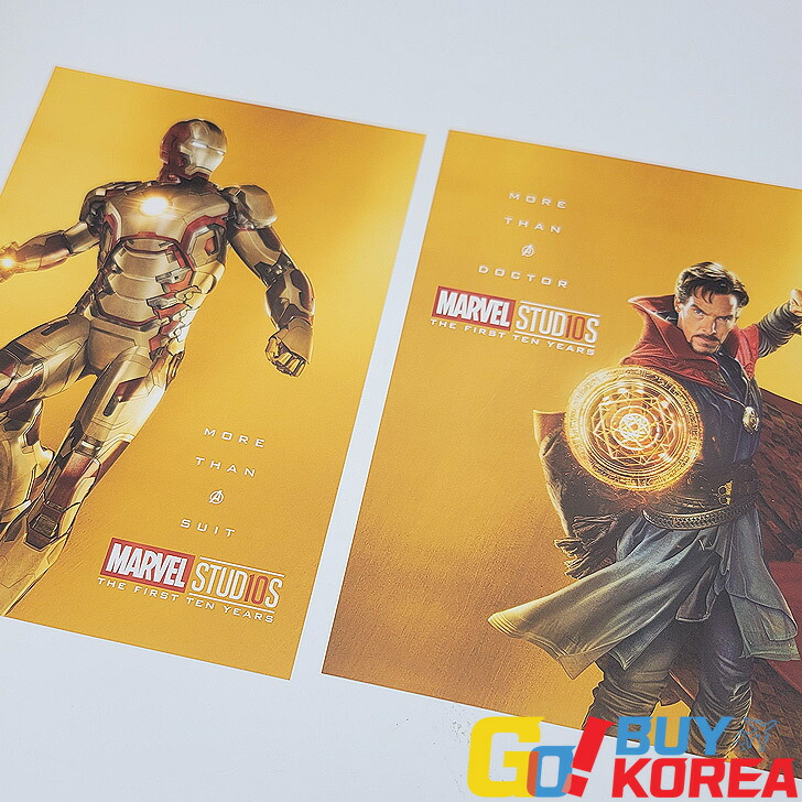 楽天市場】マーベル 10周年 ゴールドアートポスター（32枚1セット