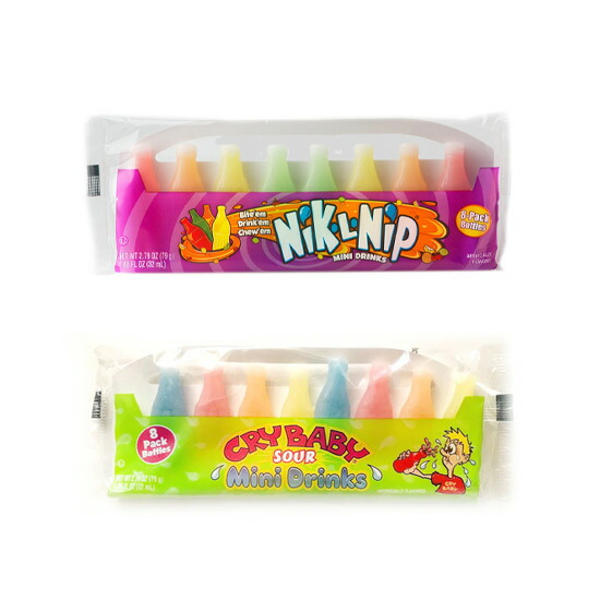 楽天市場】【2袋セット】ニックルニップ ワックスボトルキャンディ