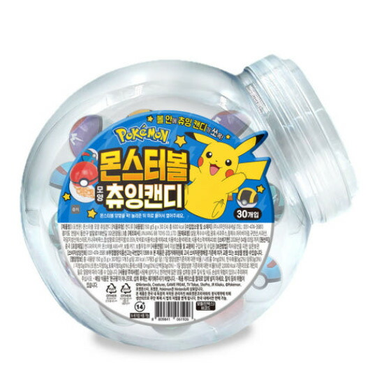 楽天市場】ポケモン モンスターボールチューインキャンディ 1ケース 30