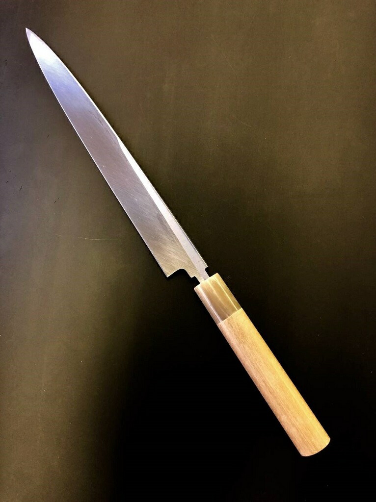 楽天市場】包丁 正本総本店 霞 玉白鋼柳刃刺身包丁240mm KK0424 : 極妙厨房