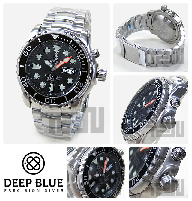 楽天市場】DEEP BLUE （ディープブルー） PSD1KBLACK Pro Sea Diver