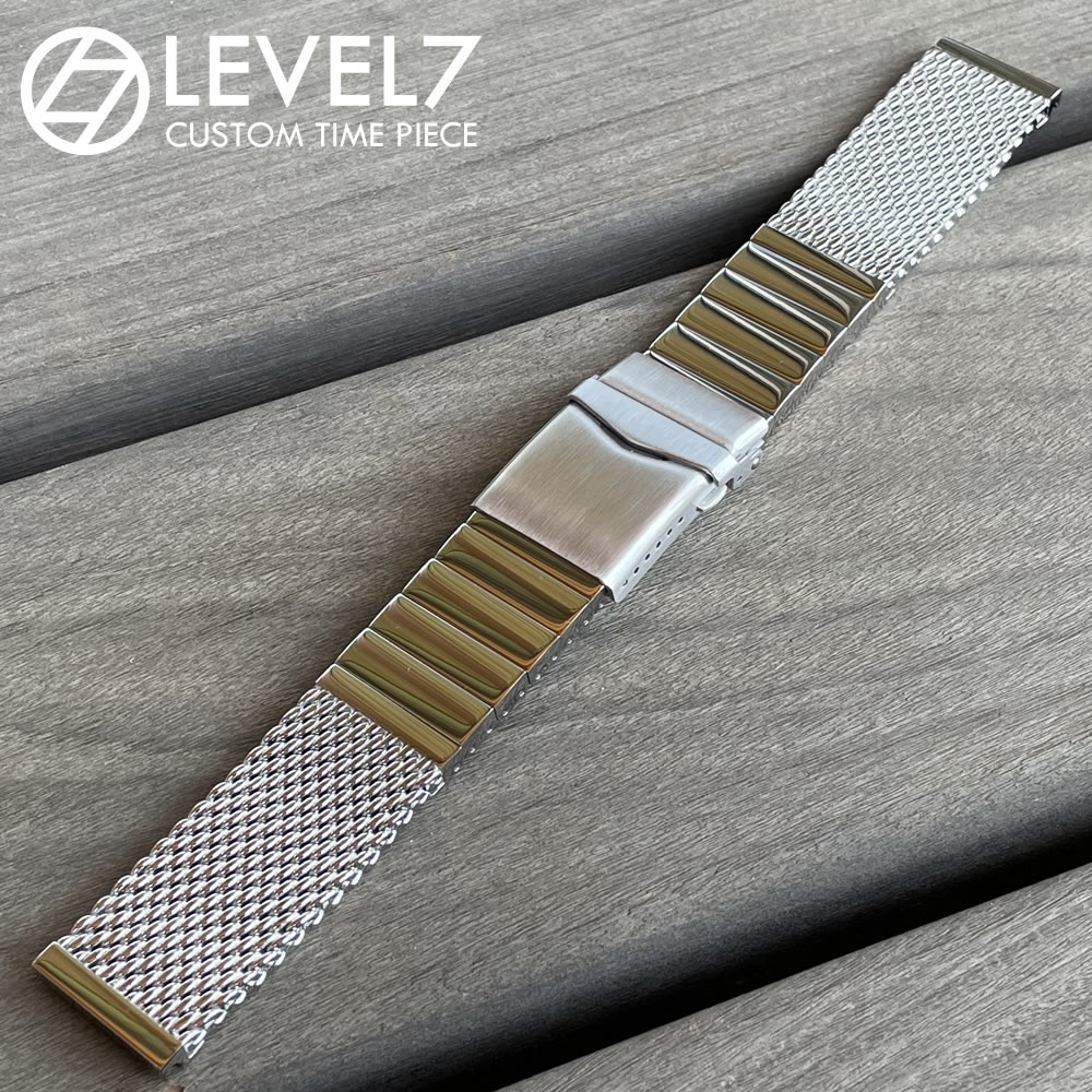 楽天市場】SHARK/シャーク ステンレスメッシュ ベルト シルバー