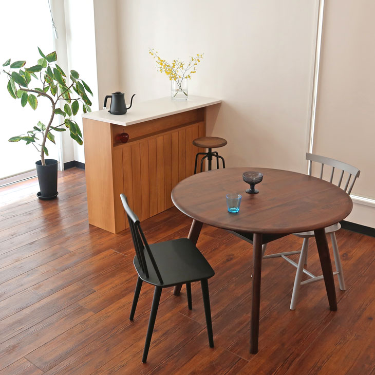 楽天市場】キッチンカウンター 幅120cm オーク材 日本製 バー