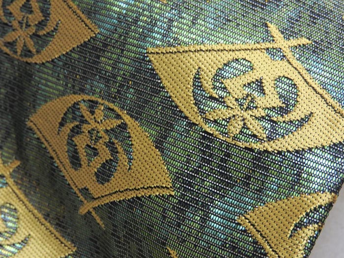 楽天市場】袋帯 藤林徳扇 創業三百余年 両面織 徳扇 扇之図 袋帯 （5f