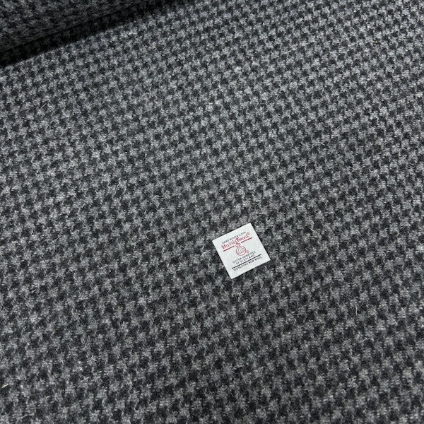 楽天市場】Harris Tweed（ハリスツイード）生地 ／Gray 千鳥格子｜生地
