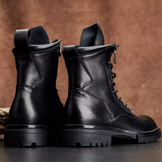 楽天市場】V系 ブーツ メンズ モード系 コンバットブーツ 本革 モード