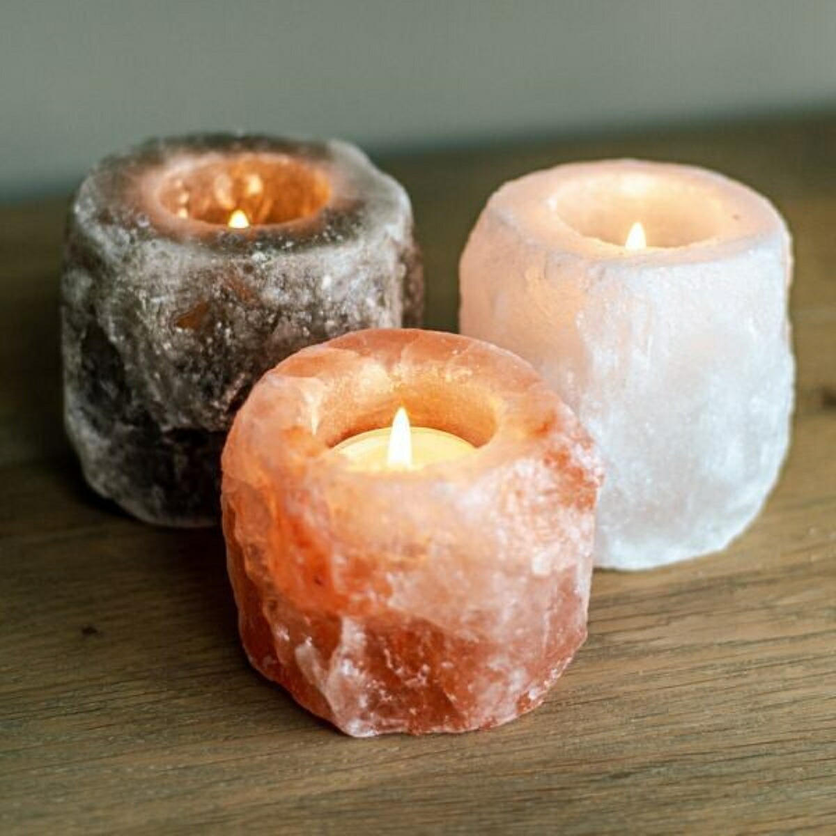 楽天市場】ヒマラヤ岩塩 ピンクソルト キャンドルホルダー キャンドル