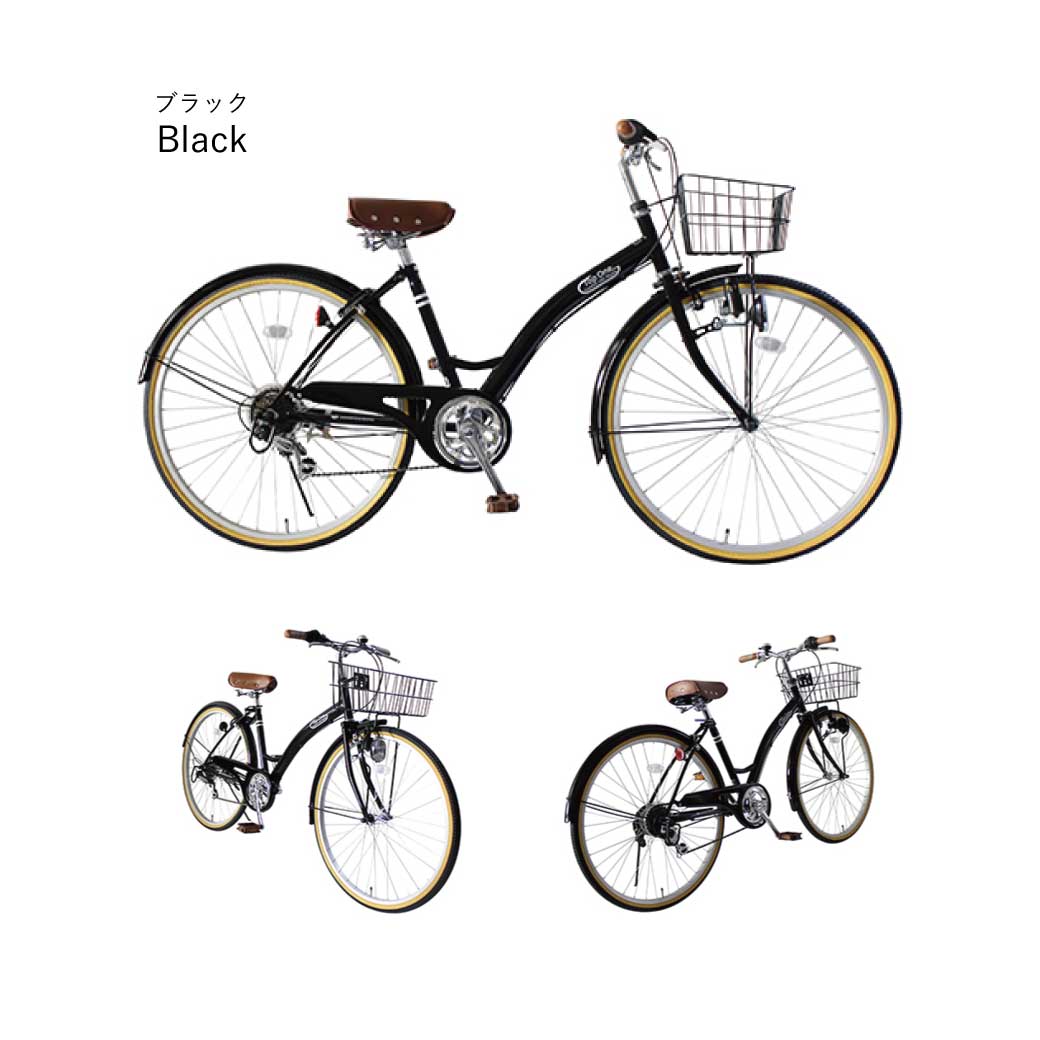 楽天市場】TOPONE シティサイクル T-CCB266 4色 26インチ シマノ6段