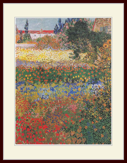 楽天市場】ゴッホ・[花咲く庭] : グーピルギャラリー