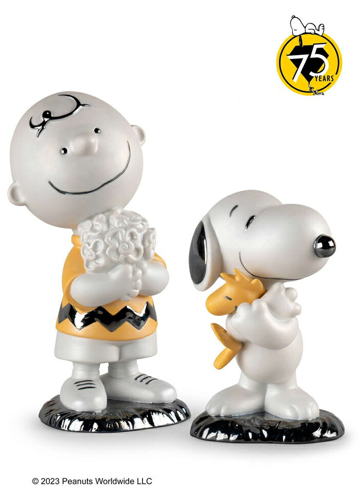 楽天市場】スヌーピー チャーリーブラウン セット リヤドロ LLADRO