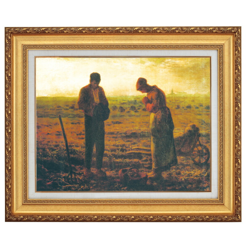 楽天市場】ミレー 晩鐘 10号 立体複製名画 美術品 レプリカ : 光ネット