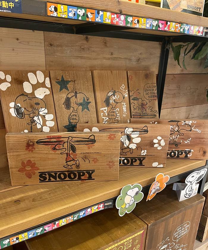 楽天市場】オリジナルのSNOOPYヴィンテージウッドボード スヌーピー
