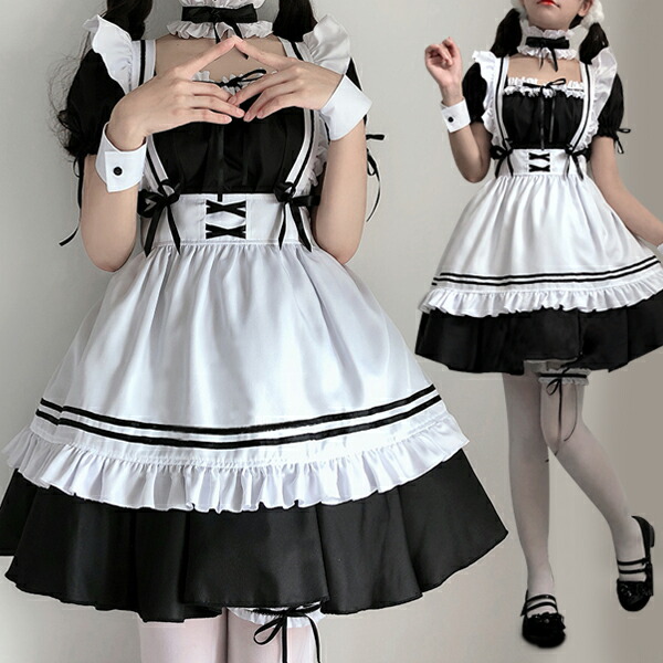 楽天市場】【25日限定10％OFFクーポン】ハロウィン 衣装 メイド服