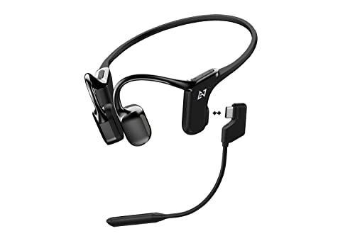 楽天市場】AVIOT WB-E1M 骨伝導 ヘッドセット ブルブームマイク同梱