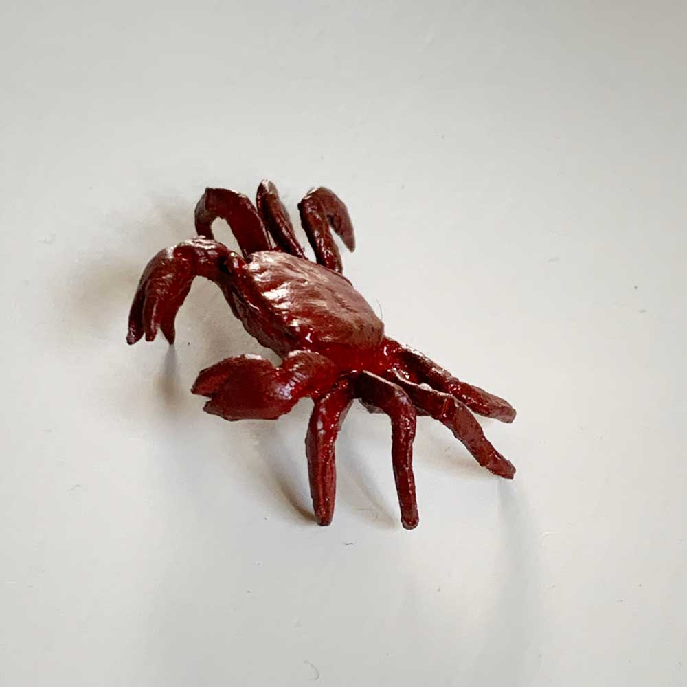 華道 古銅 蟹 飾 置物 三体(K-A987) 華道 古銅 蟹 飾 置物 三体(K-A987)