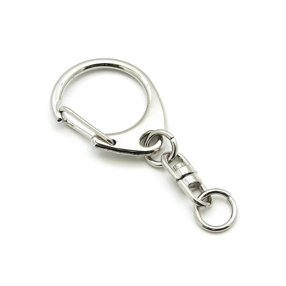 楽天市場】【1ヶ入】【 キーホルダーフック (大) Ni /シルバー