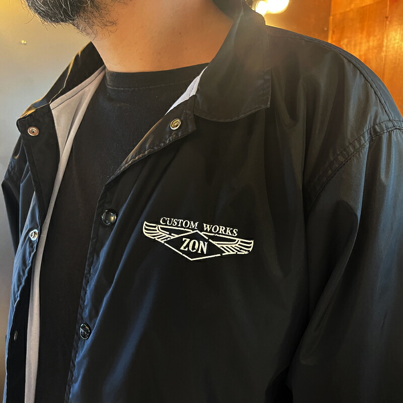 楽天市場】ZONオリジナル ナイロン コーチジャケット 防風 撥水 軽量