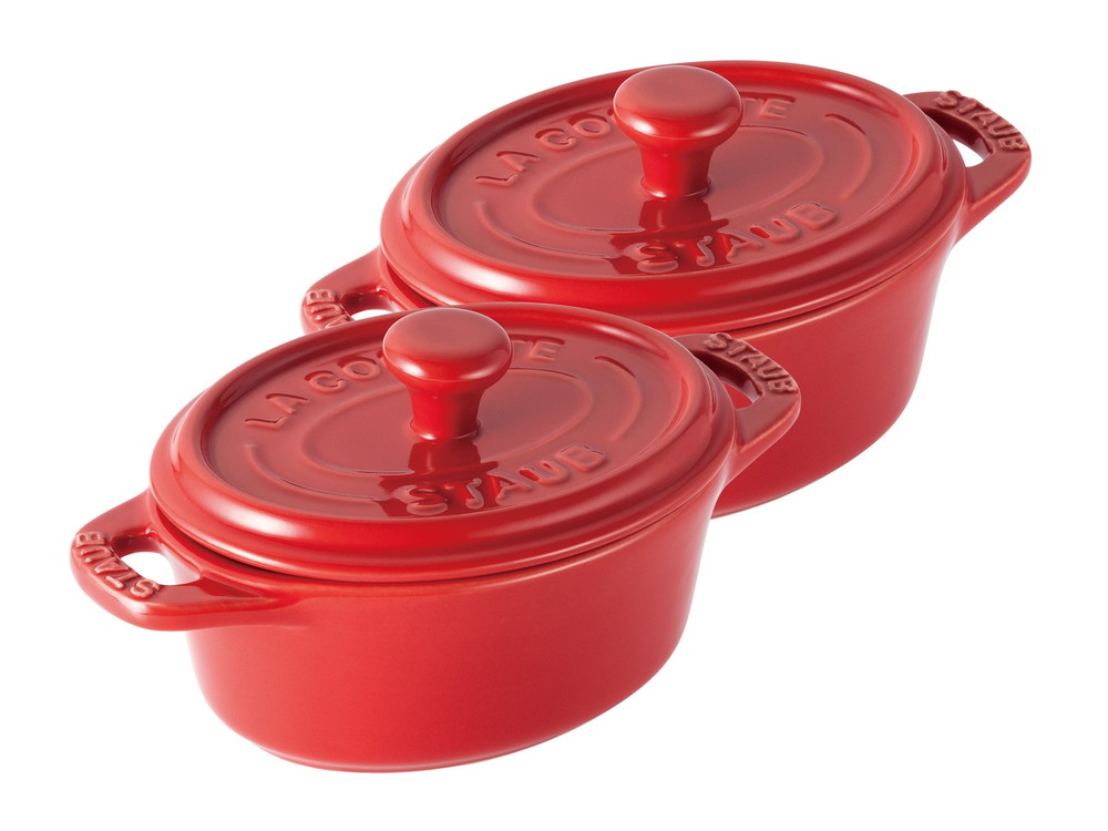 楽天市場】【公式】 ストウブ セラミック ミニオーバル ココット 2pcs