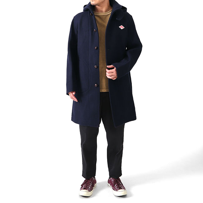 楽天市場】DANTON ダントン ウールモッサ 2WAY フードコート JD-8075