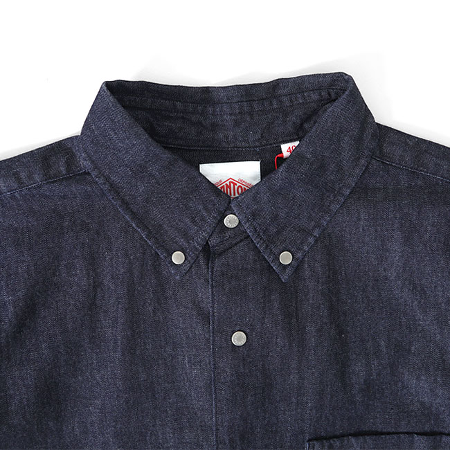 楽天市場】DANTON ダントン ダンガリー ボタンダウン デニムシャツ DT