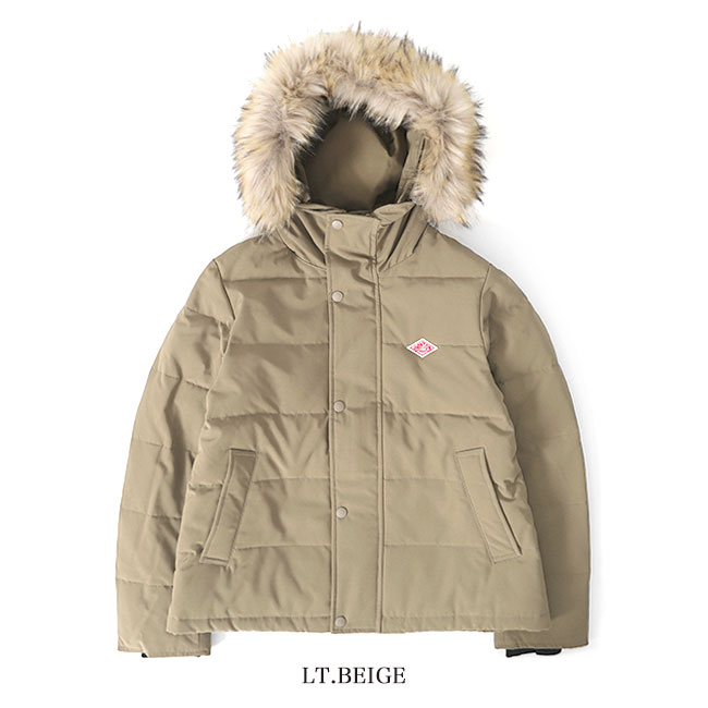 楽天市場】DANTON ダントン ファー付 キルティング ショートダウン