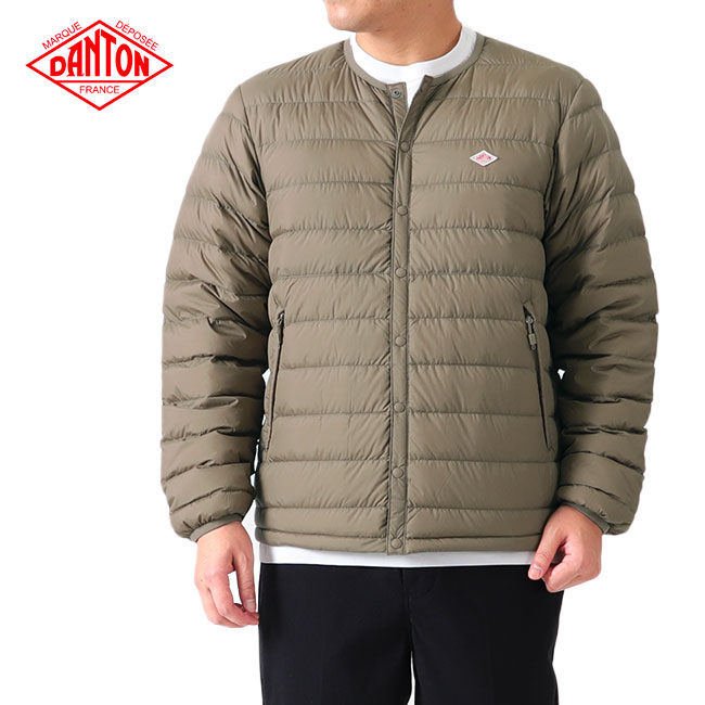 楽天市場】インナーダウン ダントン オリーブの通販