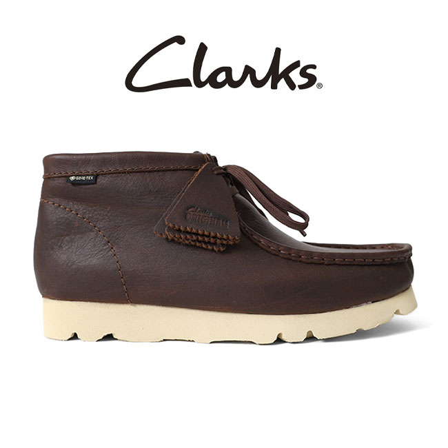 楽天市場】CLARKS クラークス Wallabee BT GTX レザー ワラビーブーツ