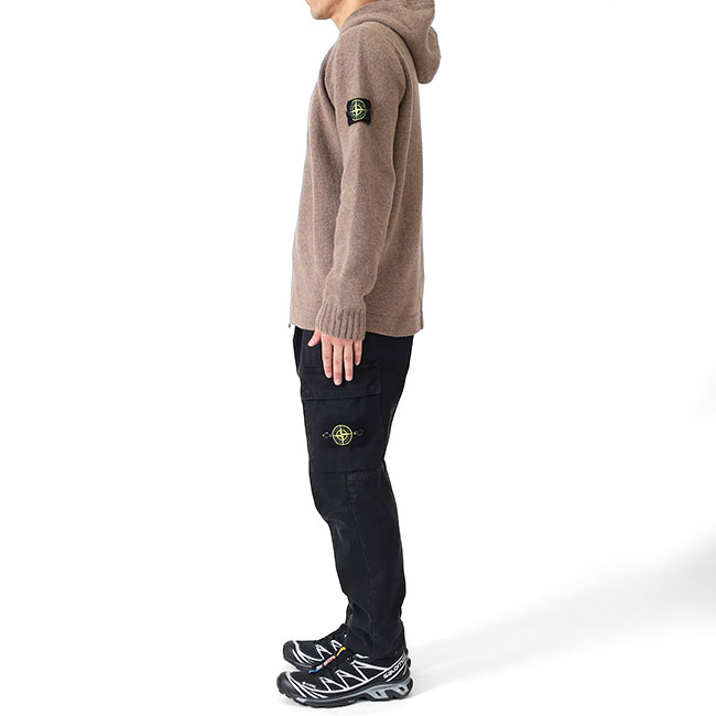楽天市場】Stone Island ストーンアイランド MAGLIA ラムウール フード