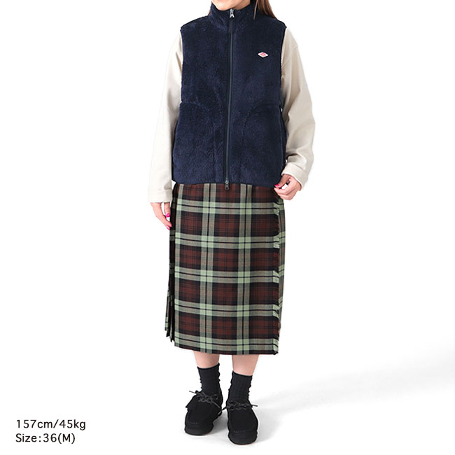 楽天市場】DANTON ダントン ハイパイル スタンドカラー ボアフリース