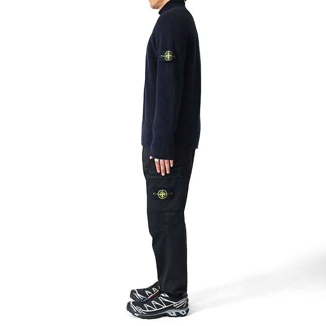楽天市場】STONE ISLAND ストーンアイランド ハーフジップ ニット