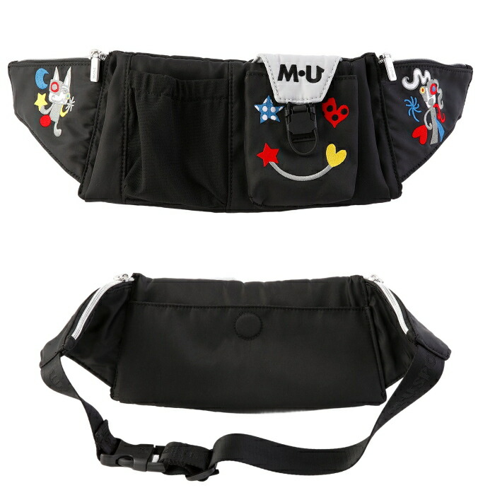 楽天市場】M・U SPORTS MUスポーツ 703R2032 多機能ウエストポーチ