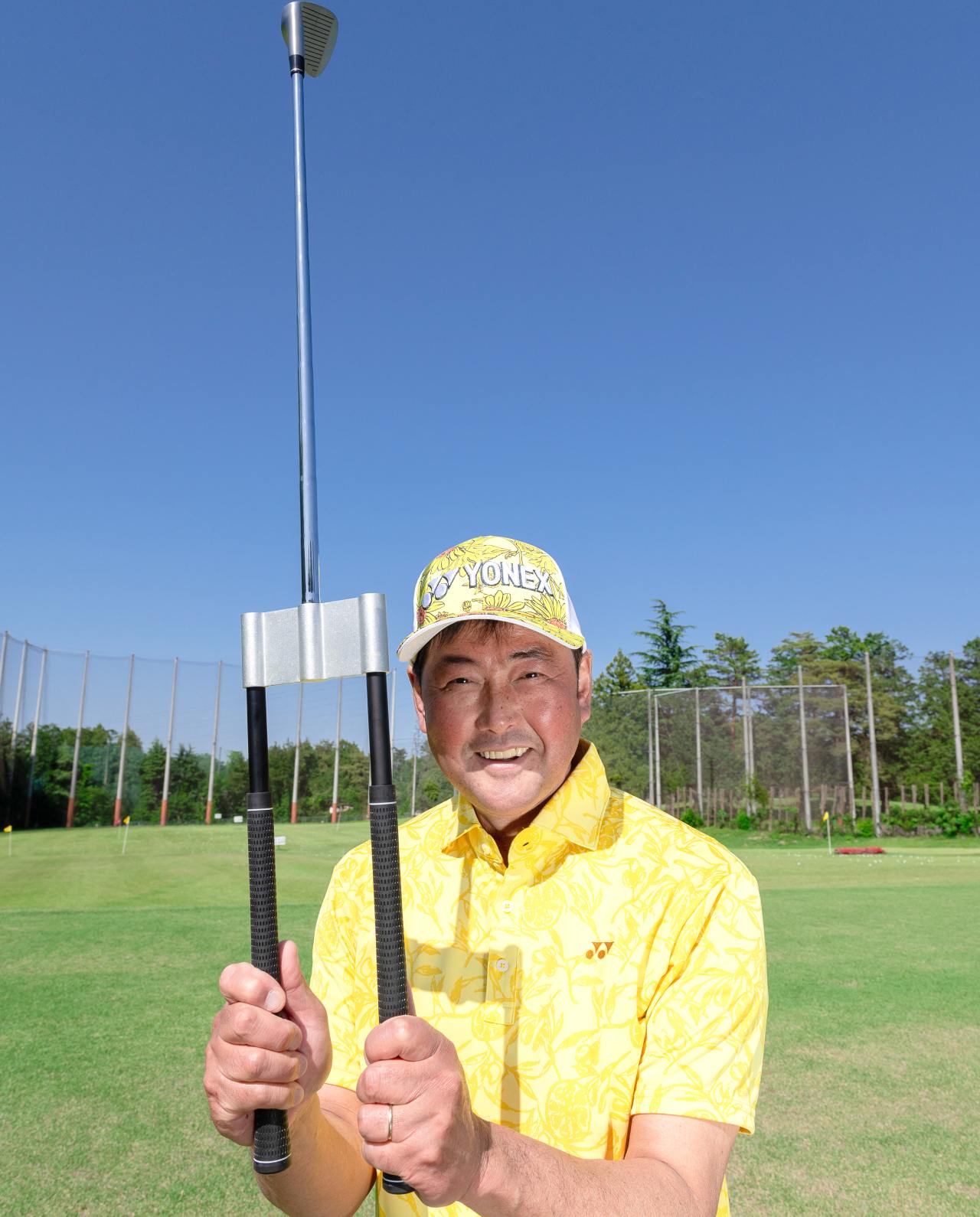 楽天市場】ダブルグリップアイアン 練習器具 ゴルフ 練習 器具