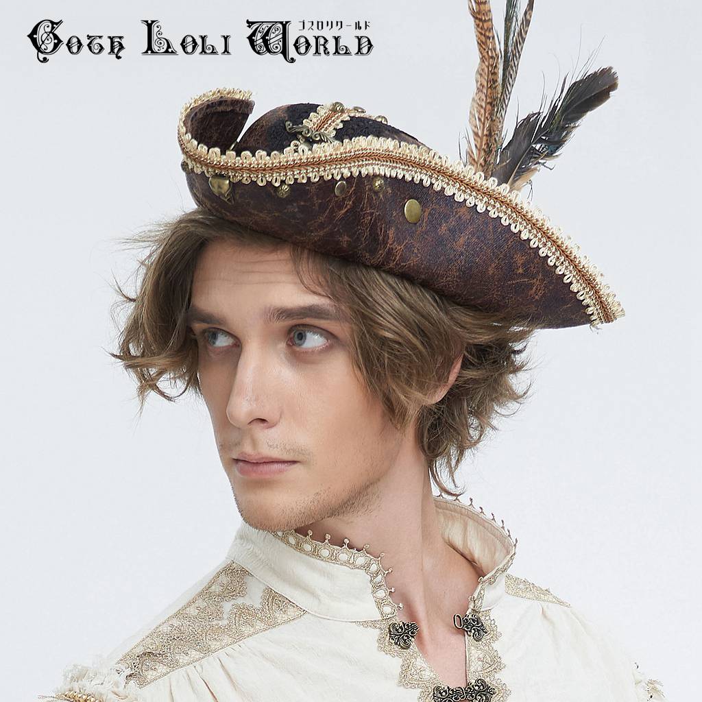 楽天市場】当日発送 即納 AS189 スチームパンクファッション 三角帽子