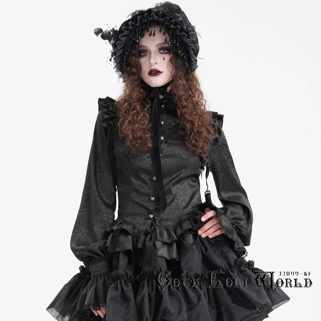 楽天市場】当日発送 即納 SHT122 ロリータ ファッション フリル