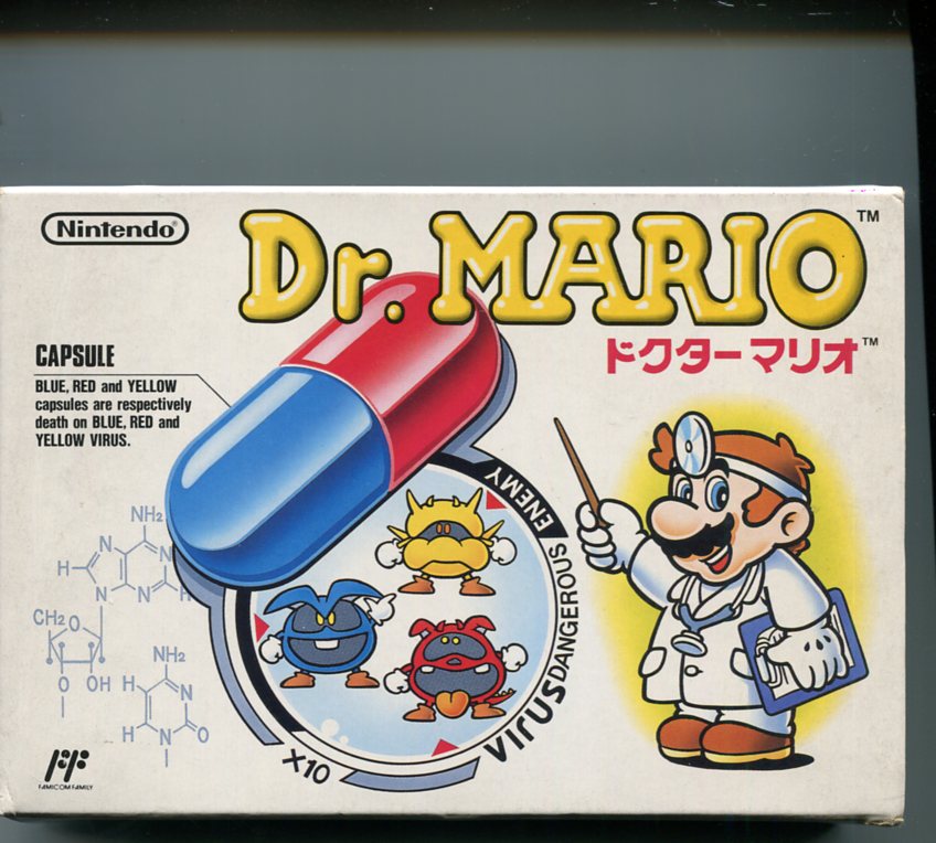 楽天市場】【中古】Dr.MARIO ドクターマリオ ファミコンFC 箱・説明書