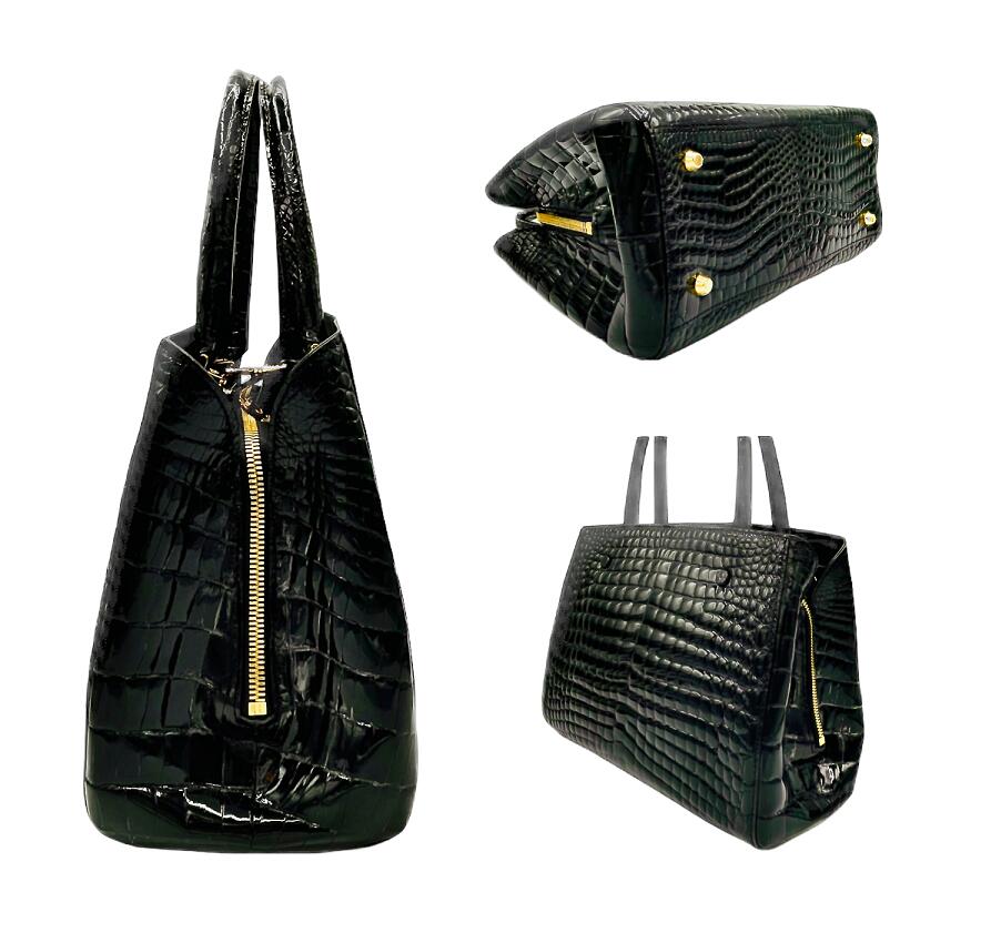 楽天市場】クロコダイルバッグ【SALE】 クロコダイル ハンドバッグ