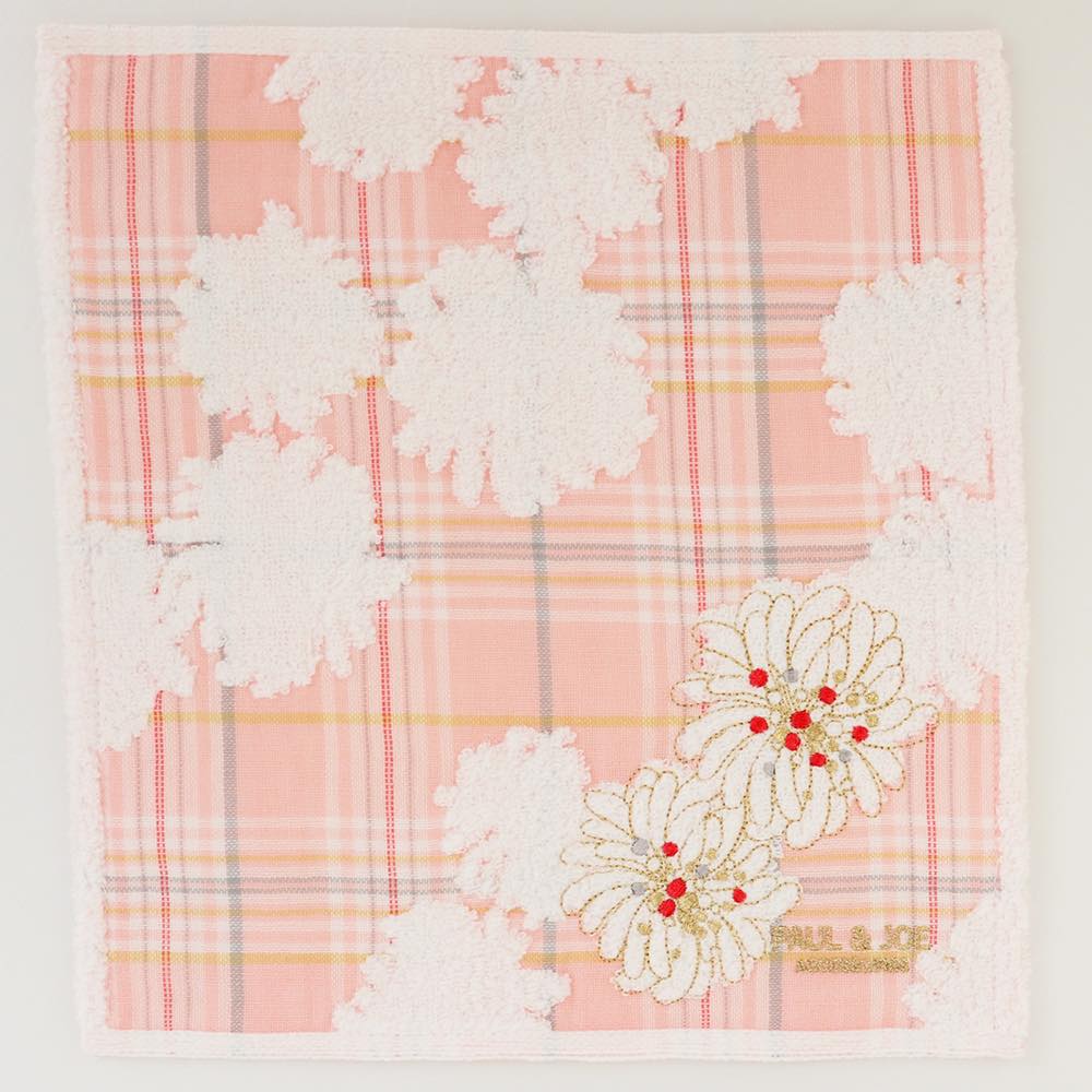 楽天市場】ポールアンドジョー ハンカチ S クリザンテームチェック