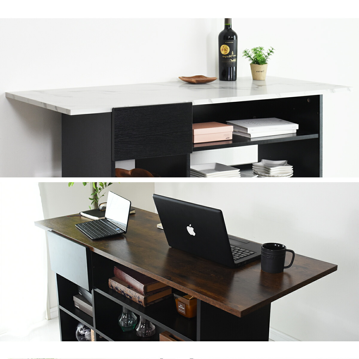 楽天市場】【クーポン15%off 3/1 00時〜24時】 キッチンカウンター