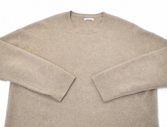 楽天市場】【中古】 AURALEE (オーラリー) BABY CASHMERE KNIT P/O