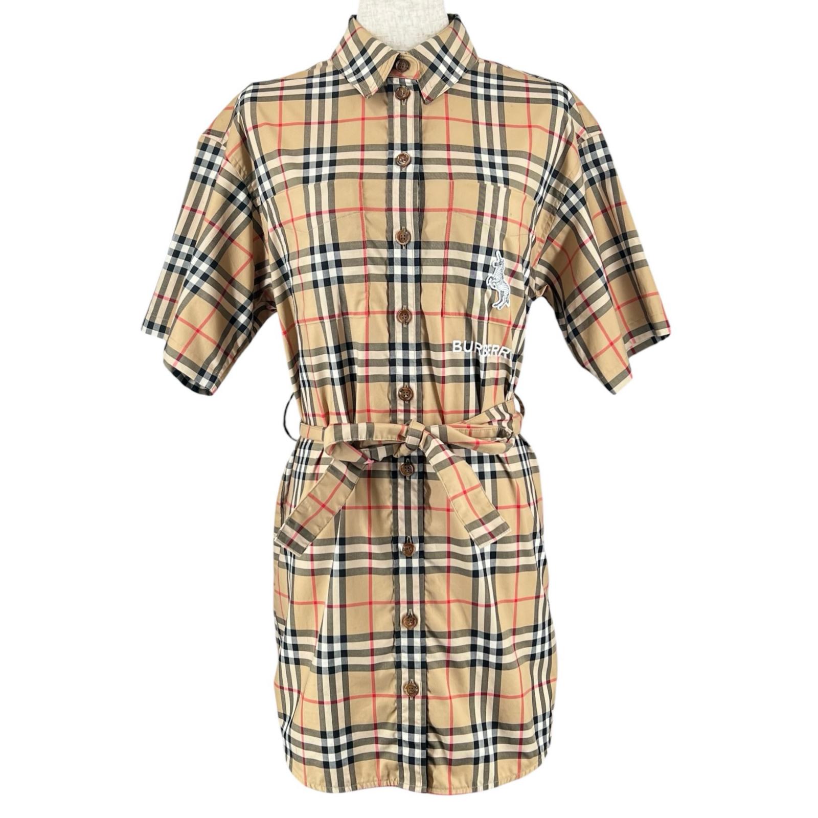 楽天市場】バーバリー ノバチェック（ワンピース｜レディース