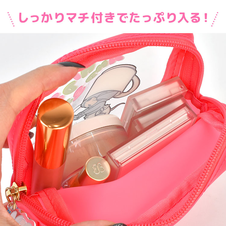 楽天市場】ポーチ 小物入れ トムとジェリー タフィー pvc クリアポーチ