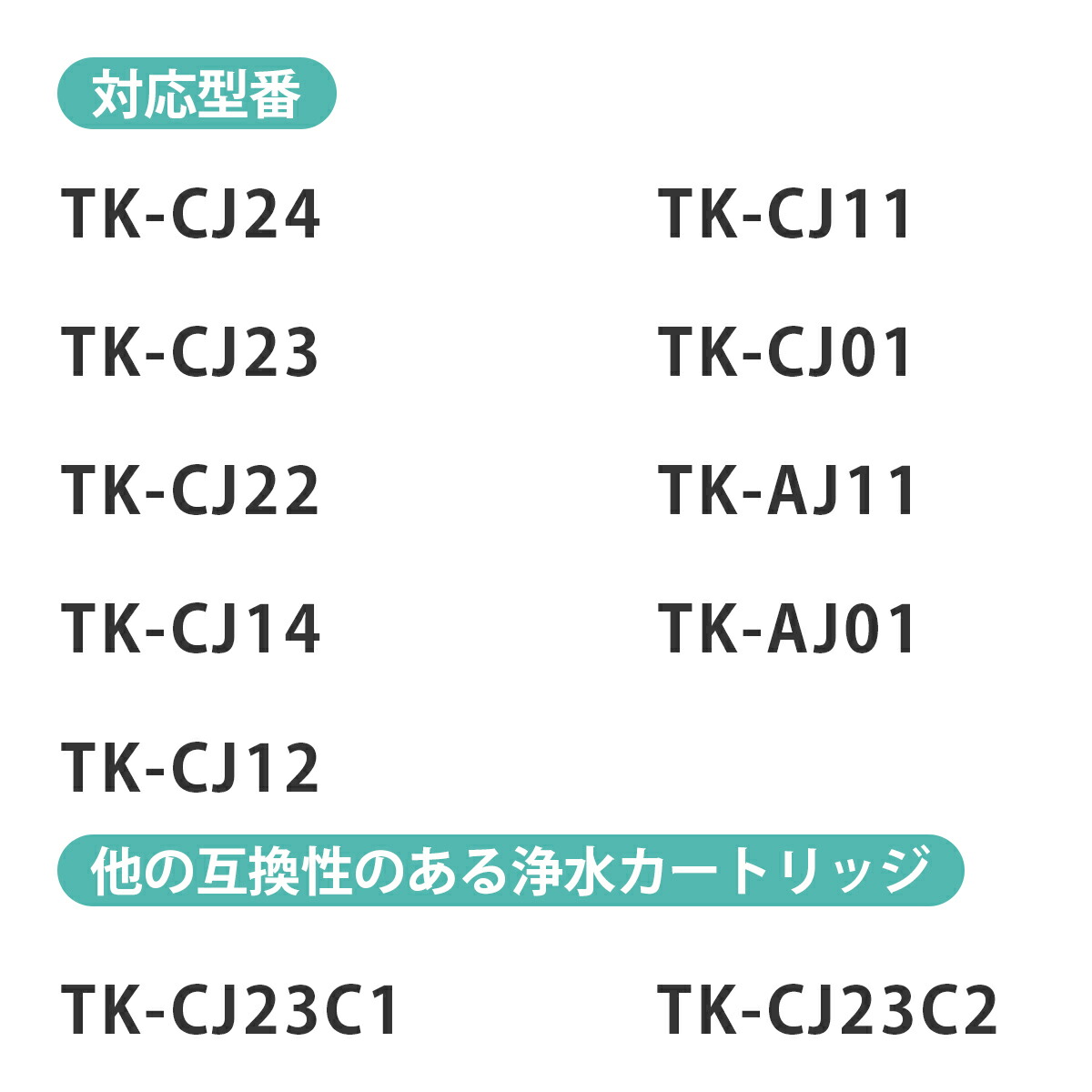 楽天市場】TK-CJ23C2 パナソニック 蛇口直結型浄水器 交換用