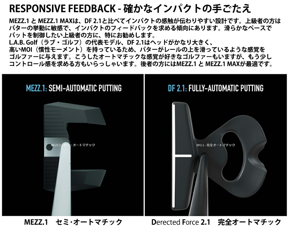 楽天市場】【正規販売店】L.A.B. GOLF/ラブゴルフ Directed Force 2.1