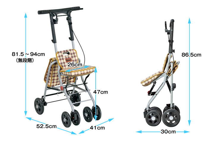 楽天市場】シルバーカー 【幸和製作所(テイコブ/TacaoF) パイン