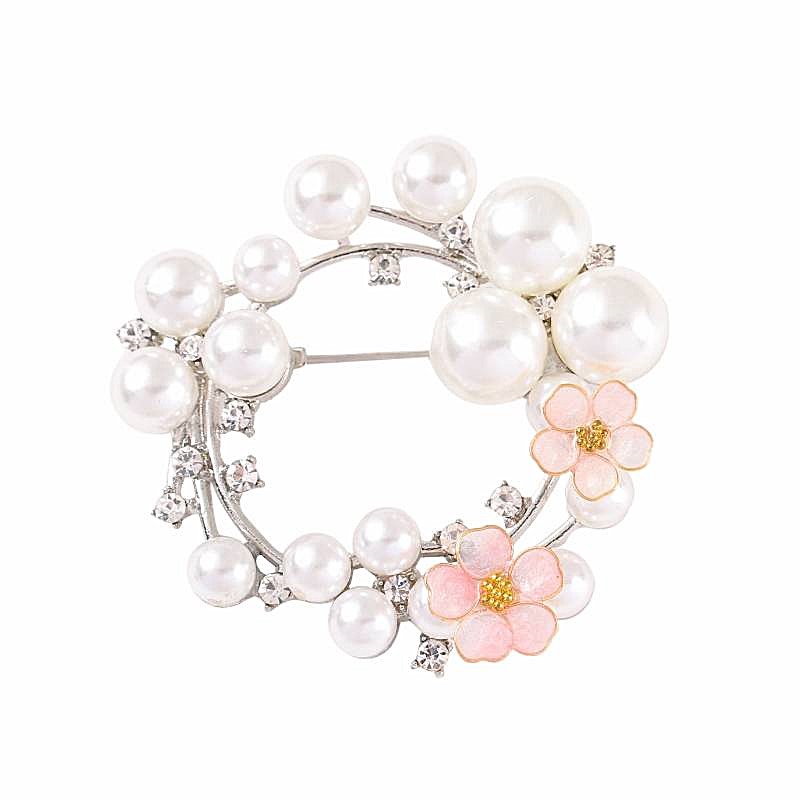 楽天市場】桜 ( さくら サクラ ) 咲く CZダイアモンド と パール の