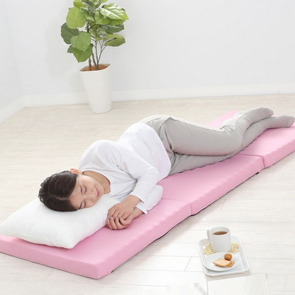 楽天市場】西川 ごろ寝マット 省スペース 60×180×6cm 三つ折り ごろ寝