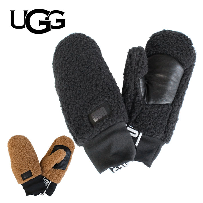 楽天市場】UGG アグ fluff Mitten With Logo Tape フラッフ ミトン
